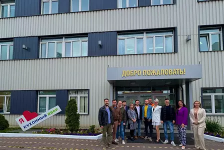 Обмен опытом: производство компании «Кухонный Двор» посетили представители Divan.ru